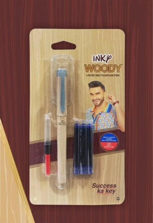 Flair Inky Woody Liquid Ink Fountain Pen