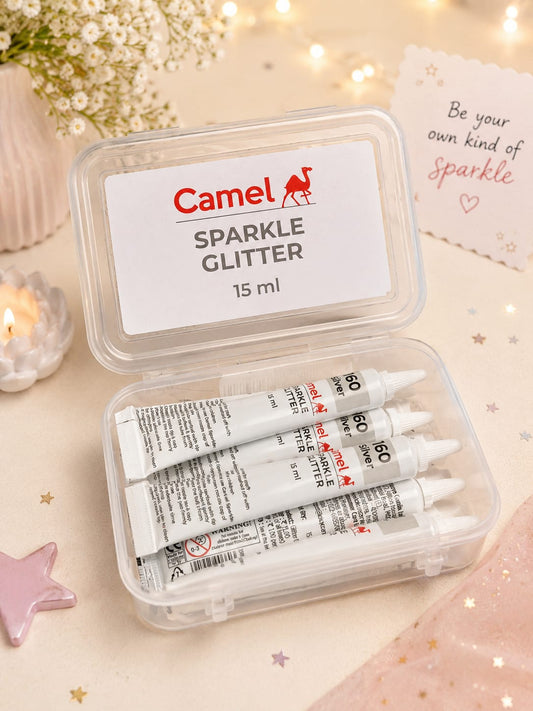 CAMEL SPARKLE GLITTER 15 ML TUBES
