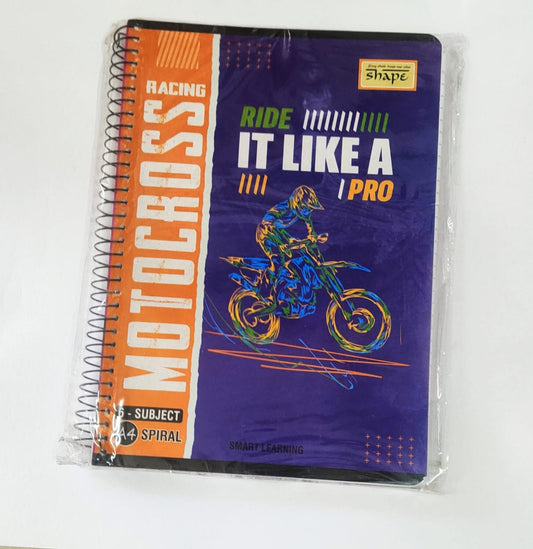 Shape Spiral Notebook