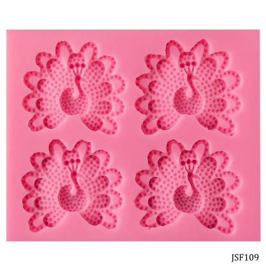 Jags Silicon Mould Peacock JSF109