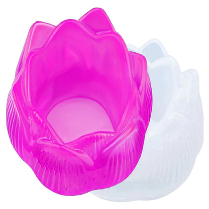 Jags Silicone Mould Candle Holder Lotus SMCH03
