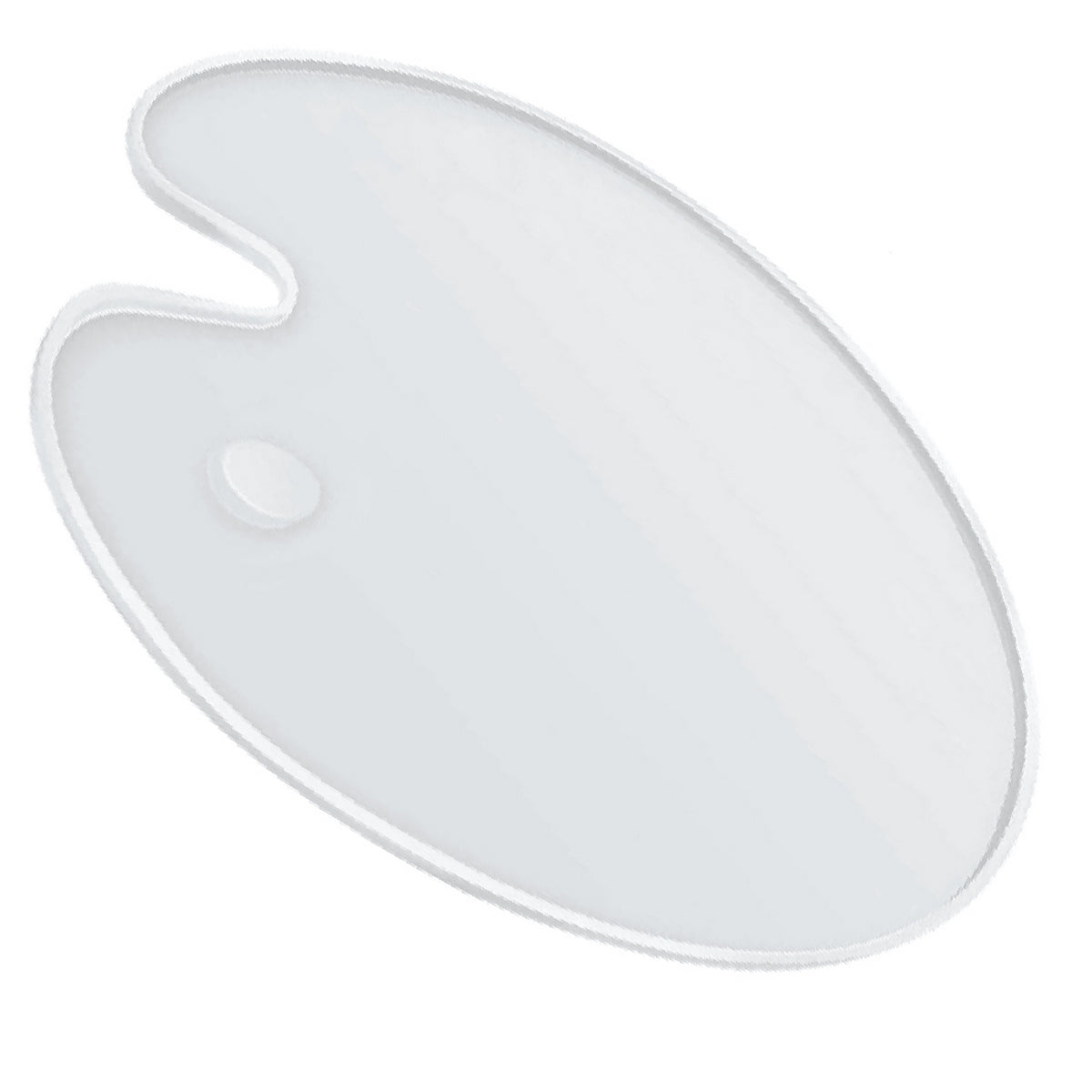 Jags Silicone Mould Painting Tray Oval Big SMPT00
