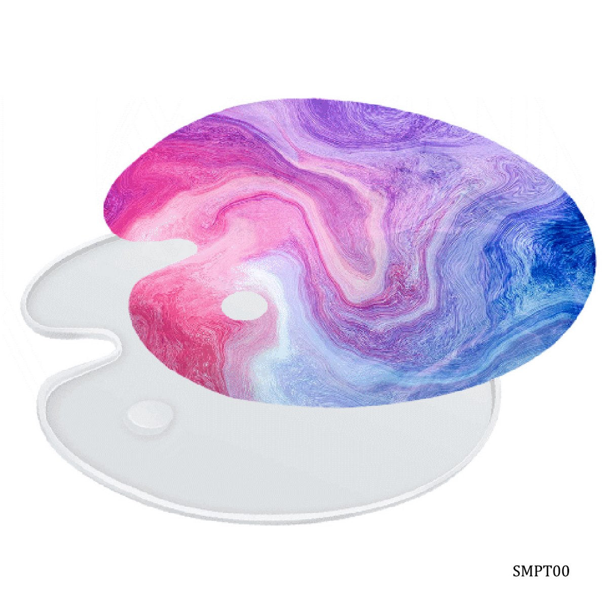 Jags Silicone Mould Painting Tray Oval Big SMPT00