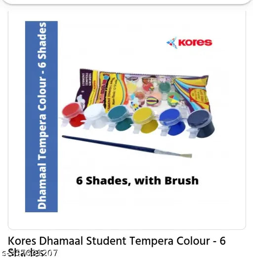 Kores Dhamaal Student Tempera Colours