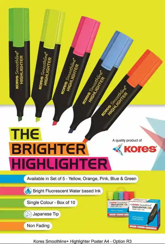 Kores Smoothline Highlighter