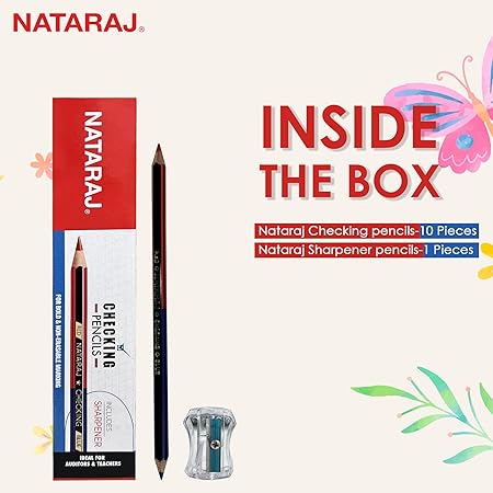 Nataraj Checking Pencils