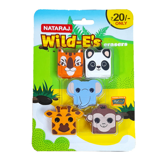 Nataraj Wild-E's Erasers