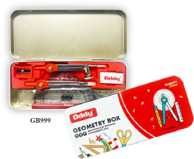 Oddy Geometry Box – STATIONERY KINGDOM