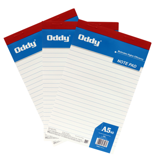 Oddy Premium Writing Paper Pads(Pusta Pads)