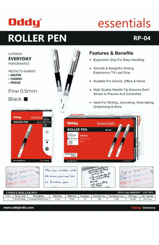 Oddy Essentials Roller Pen