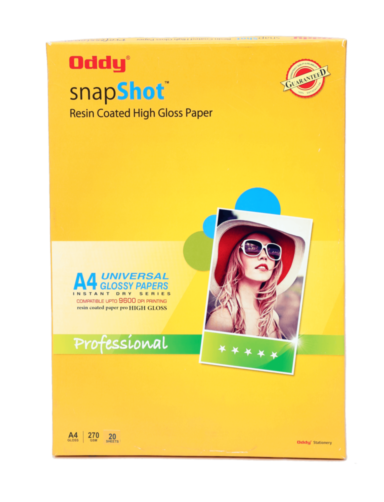Oddy Snap Shot Resin Coated High Gloss Paper