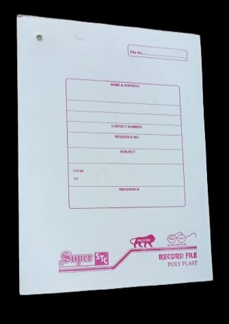 STC Record File Poly Plast (Pack Of 10)