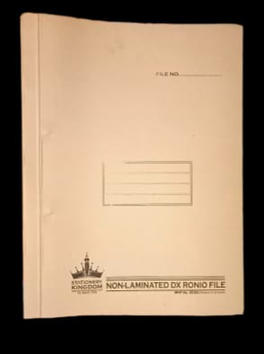Stationery Kingdom DX Rino File (Pac Of 10)