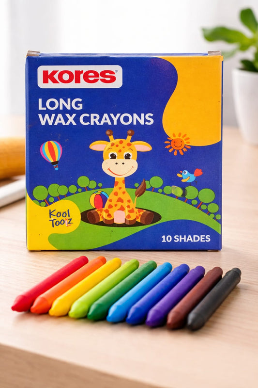 Kores Long Wax Crayons