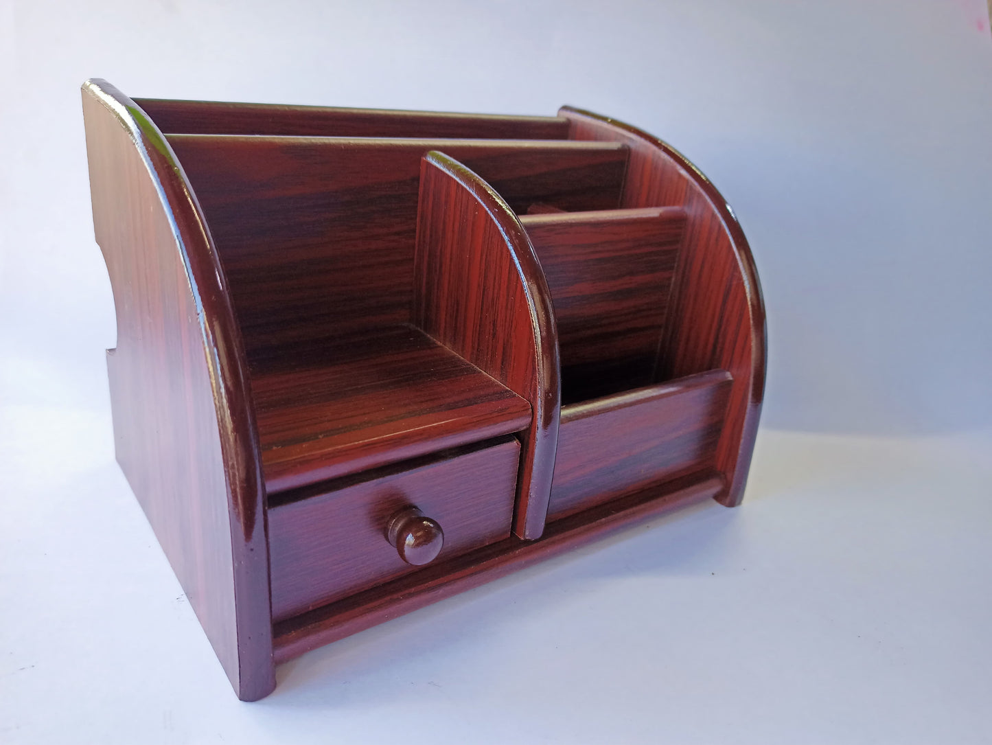 Wooden Pen Stand