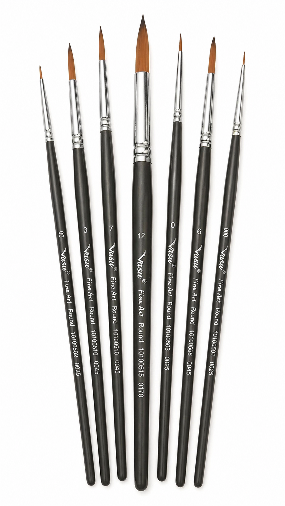 VASU FINE ART ROUND BRUSHES