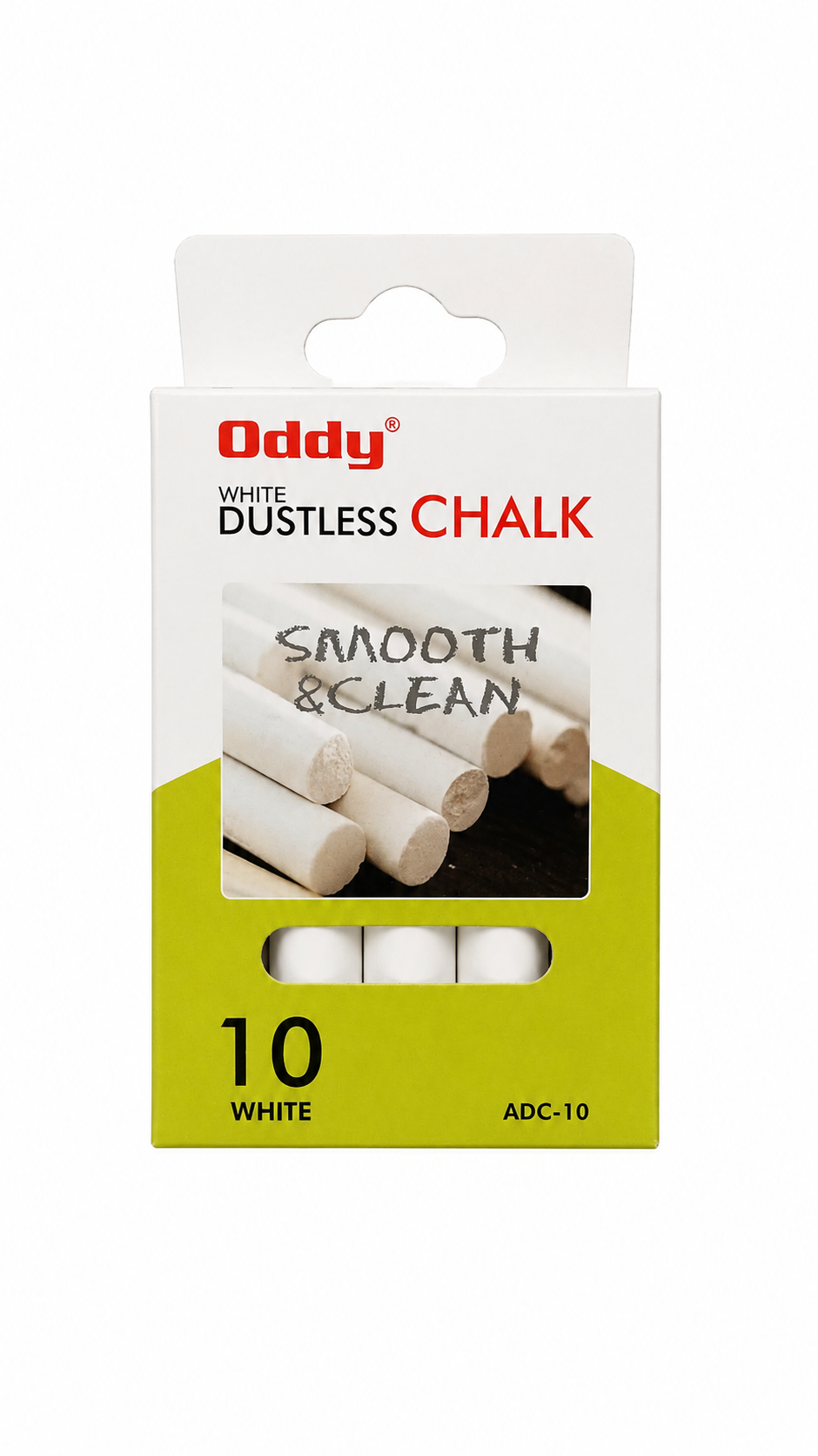 ODDY WHITE DUSTLESS CHALK
