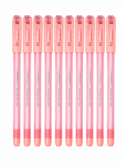 DOMS INXGLO BALL POINT RED PEN 10 PENS