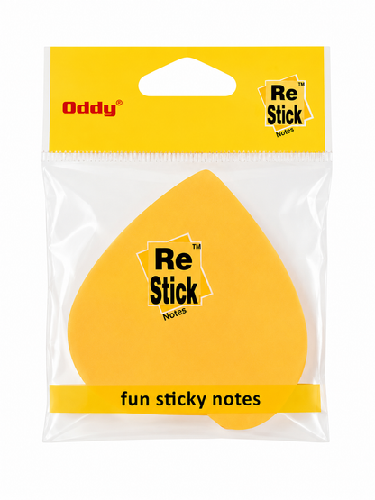 ODDY RE STICK NOTES HEART SHAPE