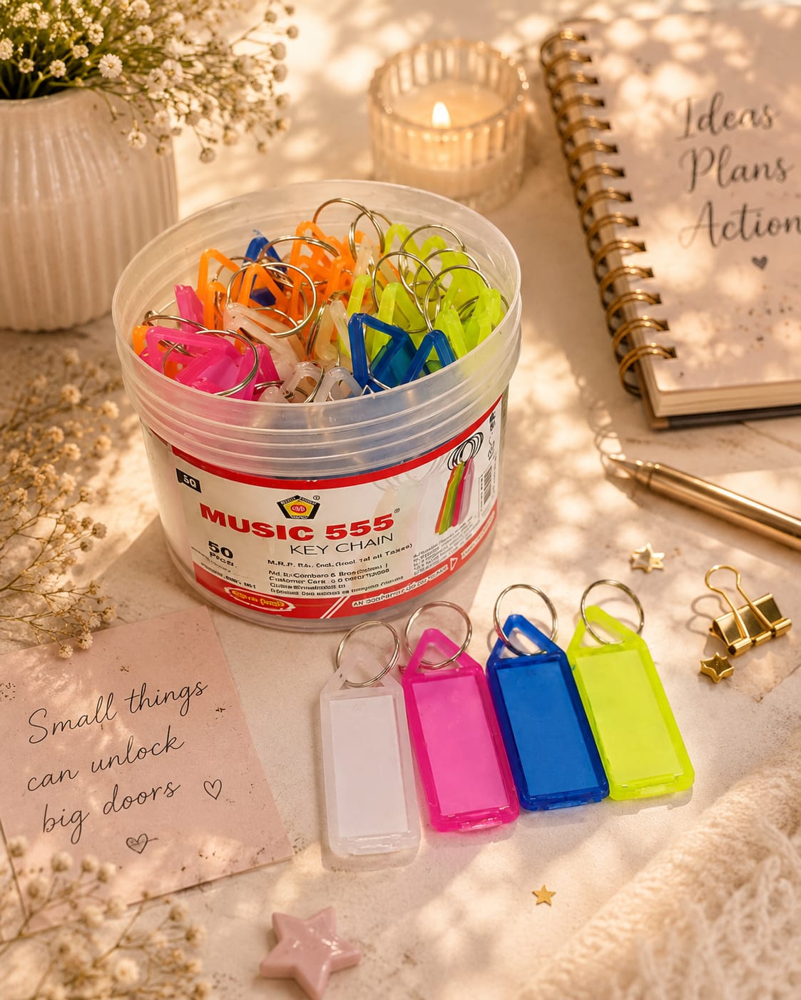 KEYCHAIN 50 PIECES
