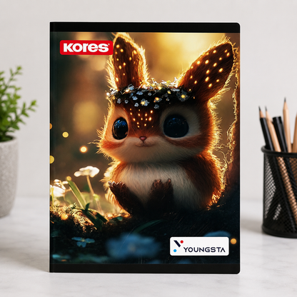 KORES YOUNGSTA EXERCISE BOOK 24 x 18cm 120 PAGES