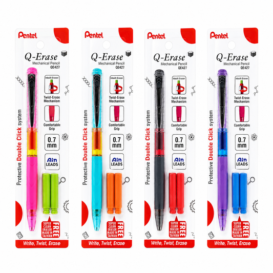 PENTEL Q-ERASE MECHANICAL PENCIL QE427