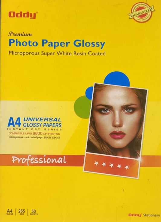 Oddy premium photo paper glossy 265gsm