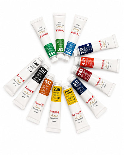 CAMEL ARTIST OIL COLOURS 20 ML TUBES