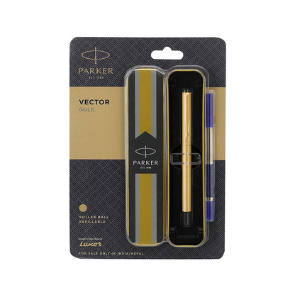 Parker Vector Gold Rollerball Pen