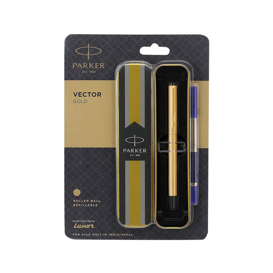 Parker Vector Gold Rollerball Pen