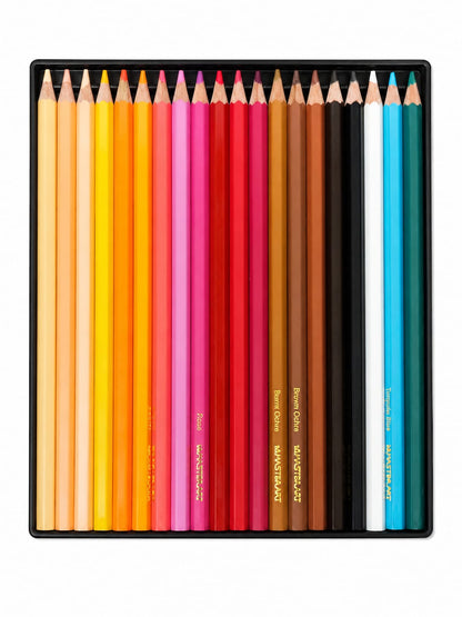 MASTERART SKIN SET 20 COLOURED PENCILS