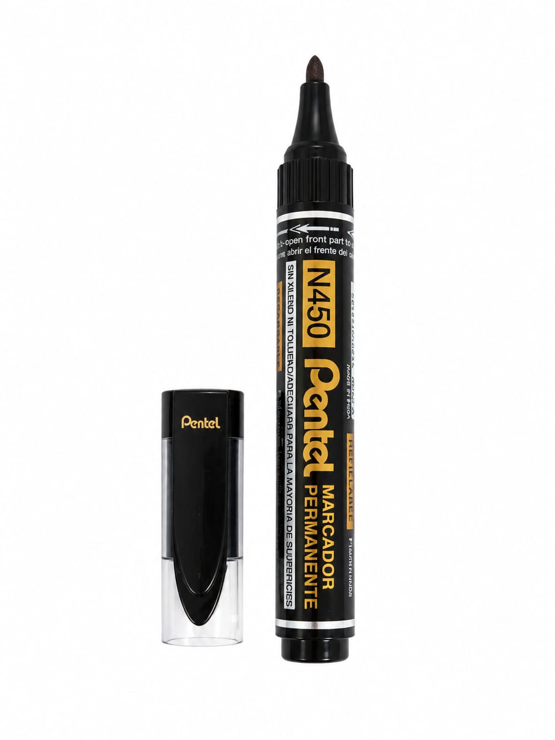 PENTEL N450 MARCADOR PERMANENTE
