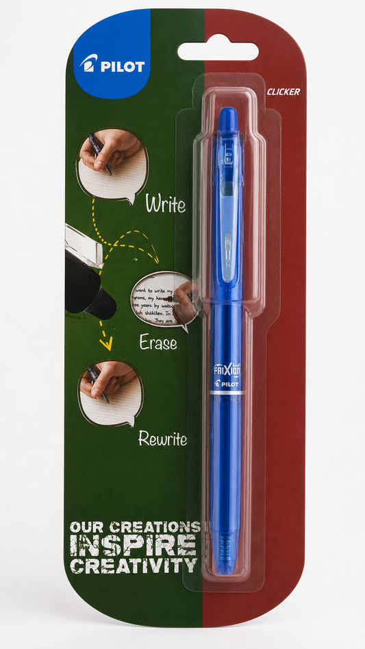 PILOT FRIXION REFILLABLE ROLLER BALL PEN 0.7