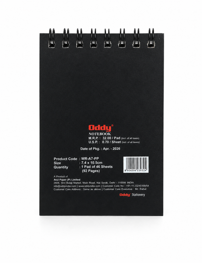 ODDY NOTEBOOK PAD